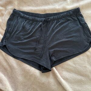 Aerie Charcoal Casual Flowy Shorts